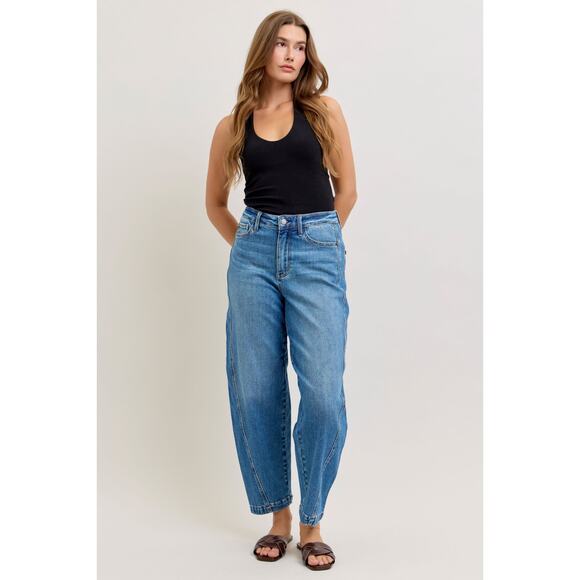 Judy Blue Denim - Judy Blue Retail $79 HW Barrel Rigid Magic